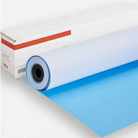 Papier pour affiches couleur bleu 120g 150g/m² pour imprimantes éco-solvant, panneaux publicitaires et graphiques d'affichage