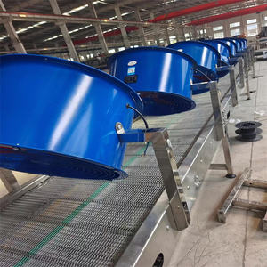 Paslanmaz çelik soğutma konveyör yüksek sıcaklık fanı kurutma hava soğutma konveyör ile gıda durak kurutma net soğutma - Product Image 4