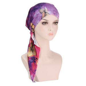 HZM-19149 Chimio Chapeaux Turbans pour Femmes Cheveux Longs Tête Écharpe Headwraps <span class=keywords><strong>Cancer</strong></span> Chapeaux - Product Image 6