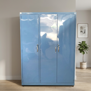 Armario Metálico Independiente de Alta Gama, Guardarropa de Lujo para el Hogar, Apartamento, Dormitorio, Mueble Plegable para Almacenamiento de Ropa, 70kg-100kg - Product Image 2
