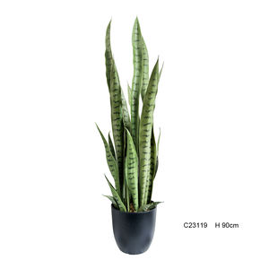 Alberi artificiali pianta serpente Sansevieria simulazione verde topiaria finta verde bosso decorazione per interni esterni decorazione per la casa - Product Image 1