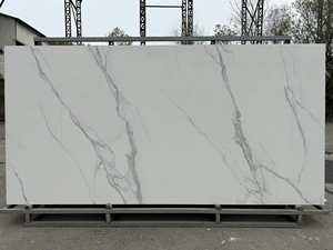 Vente directe d'usine Carreaux en céramique blancs mats de taille <span class=keywords><strong>Alpes</strong></span> 1600*3200 Pierre frittée pour mur et sol - Product Image 2