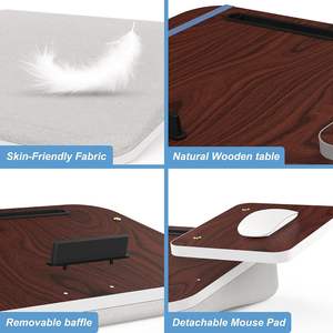 Soporte Plegable Metálico para Portátil Db con Cojín, Bandeja Desmontable para Ratón y Soporte para Tablet, Compatible con Portátiles de 16.1 Pulgadas, para Usar en Cama, Sofá o Sillón - Product Image 6