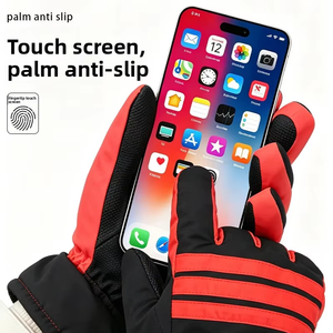 Gants chauffants rechargeables 1200mAh avec affichage LED 3 températures, entièrement tactiles, imperméables, pour le <span class=keywords><strong>ski</strong></span>, la moto et le cyclisme - Product Image 2