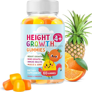 SUNI Etiqueta Privada venta OEM/ODM suplemento dietético altura gomitas de calcio para niños y adolescentes apoyo suplemento de calcio - Product Image 1