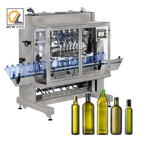 Machine de remplissage automatique MTW pour bouteilles de 1 à 25 litres, huile de cuisson à base de palmier, huile de camélia, huile de noix de coco, huile végétale, piston servo - Product Image 1