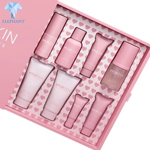 Custom Private Label Personalized Square Ribbon Hot Pink Wig Box With Big Ribbon Bows - Product Image 2