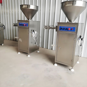 Macchina Pneumatica in Acciaio Inox per Riempimento Carne Insaccatrice Macchinario per Lavorazione Alimenti Macchina per Produzione Carne in Vendita - Product Image 4