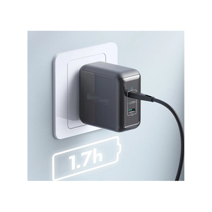 <span class=keywords><strong>Chargeur</strong></span> Usb type-c Pd Gan 100w à double port, adaptateur secteur pour ordinateur portable et <span class=keywords><strong>Macbook</strong></span> - Product Image 1