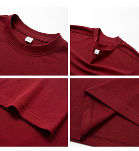 Customizable Heavyweight 100% Cotton 310gsm TSHIRT Blank Plain Short Sleeve T <b>shirt</b> Man Streetwear Plus Size Men's T-<b>shirts</b> - Product Image 2