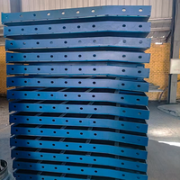 Coffrage en acier modulaire de 5 mm d'épaisseur, à assemblage rapide, directement de l'usine, adapté à la construction de fondations de lampadaires