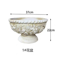Moule en silicone moderne pour grand pot de fleurs en béton à vendre
