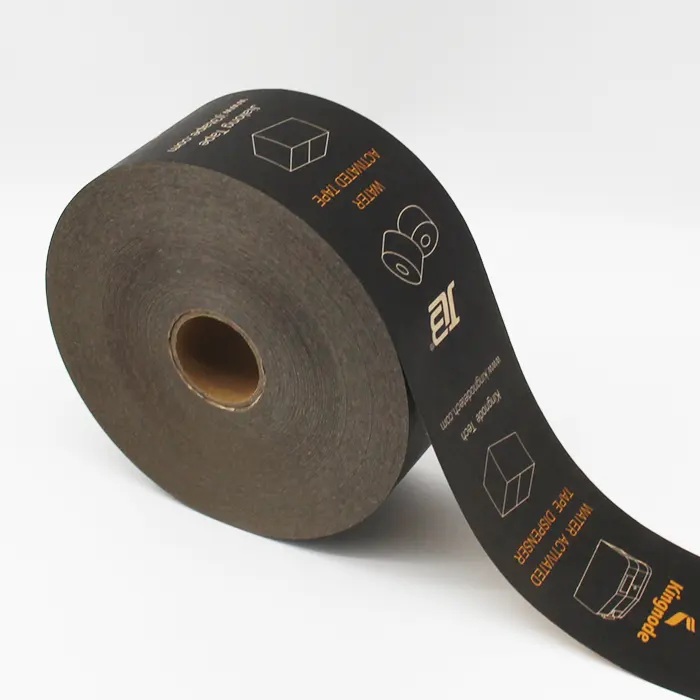 Benutzer definiertes wasser aktiviertes gummiertes verstärktes Kraft papier band mit Logo