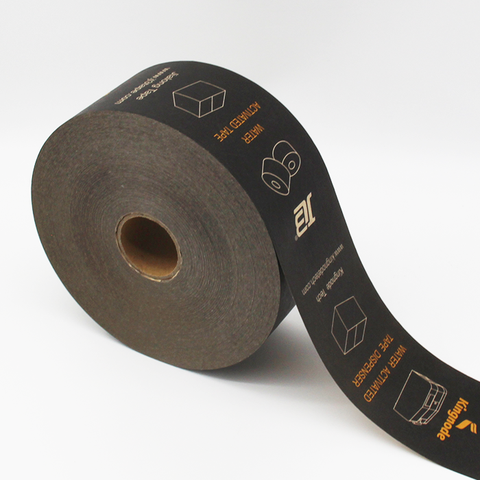 Custom Water Activated Gegomd Versterkte Kraftpapier Tape Met Logo