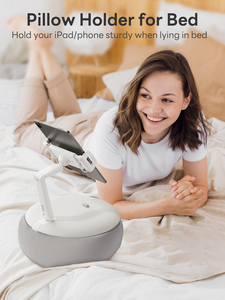 หมอนรองขาสำหรับแท็บเล็ตปรับได้มีหลายมุมที่นุ่มเหมาะสำหรับนักอ่านและโทรศัพท์มือถือดีไซน์ที่มีน้ำหนักเบา - Product Image 2