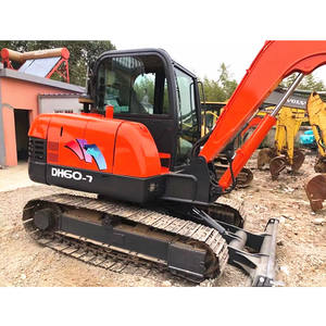 Excavadoras de Orugas Usadas Doosan Dh55 Dh60 Doosan DX55-9C Dh60-7 Dh80 Develon DX62R en Venta, Componentes Principales Incluyen Motor - Product Image 5