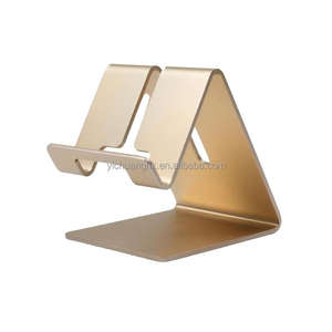 Soporte para Teléfono Móvil con Logotipo Personalizado, Soporte Portátil de Aleación de Aluminio Negro para Escritorio de Oficina en Casa - Product Image 3