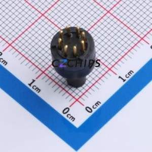 RS-08 300±150gf Rotary Switch Through hole Component (THT) Switch 8 PC Pin 100000 200mA - Product Image 2