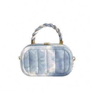 Nouvel Arrivage – Ensembles Sac à Main Carré et Sac Chapeau de Marque Célèbre avec Logo Personnalisé, en Polyester/Coton de Qualité, pour Femme, Idéal Soirées - Product Image 6