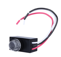 Interrupteur photoélectrique filaire CNRIYA 105-305V, contrôle jour/nuit, IP65/IP66, LED disponible, délai <30s