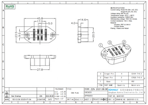 Aangepaste 4-Pins Waterdichte Ev Acculader Draad Terminal Connectoren Voor Elektrische Auto Harnas - Product Image 4