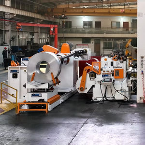 HAIWEI Linea di Alimentazione a Bobina Compatta 3 in 1, Svolgitore, Raddrizzatore e Alimentatore per Fogli, 2.2kw/4.5KW, 1-18M/min, Capacità 5T - Product Image 1