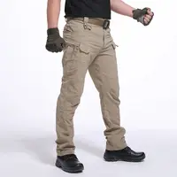 Men's Cotton Tactical Army Pants, SWAT Combat Pants