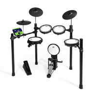 Entraîneur de batterie électronique pour débutants avec sensibilité réglable, instrument de musique électronique, équipement d'enseignement et de pratique