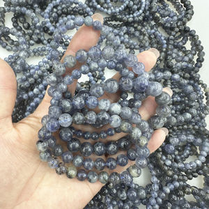 באיכות גבוהה 10 מ "מ אבן טבעית ירוק מלכיט חרוז ריפוי קריסטל אבן חן מתיחה משובצת תכשיטים עם המחיר הטוב ביותר - Product Image 3