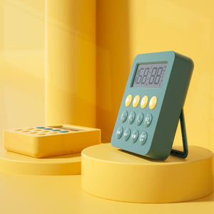 Temporizador de Cocina Digital con Botones de Ajuste Rápido, Volumen Ajustable, Pantalla LCD Grande, <span class=keywords><strong>Cuenta</strong></span> Regresiva y Ascendente para Cocinar, Hornear y Estudiar - Product Image 4