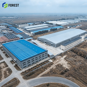 Industrial Grade Prefabricated Modular Structural Steel Workshop Warehouse Heavy Duty Clear Span Metal Production Facility - Product Image 1