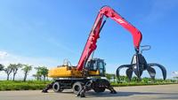 Vente directe d'usine SMHW30 Chargeur de matériaux sur roues avec structure robuste et accessoires de travail pour sites complexes