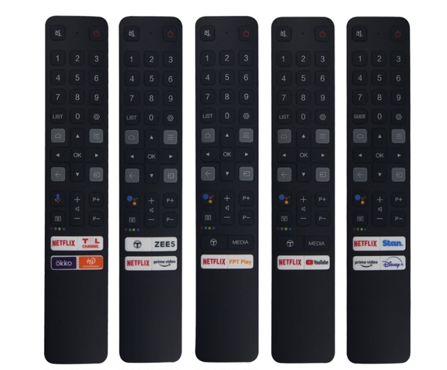 TCL RC901V FMR1 Replaced Infrared Remote Control Fit for TCL Android Smart TV