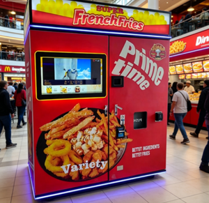 Máquina expendedora de papas fritas operada con monedas en venta, máquina expendedora de papas fritas, furgoneta expendedora de papas fritas - Product Image 1