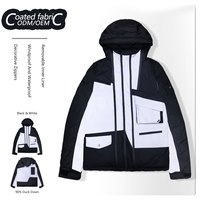 Offre Spéciale épais chaud hiver doudoune imperméable grande taille manteau Streetwear classique fermeture éclair hommes coupe-vent bouffant veste