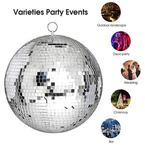 Hot Selling Luxe Glas Eco Crystal Disco Mozaïek Spiegel Sparkle Ball Voor Kerstboom Vakantie Bar Party Decoratie - Product Image 4
