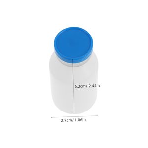 Flacon cosmétique stérile transparent en PE/PET de 3ml, 5ml, 7ml, 10ml, 20ml pour vaccin, médicament liquide, avec bouchon à vis en caoutchouc et sérigraphie NOVISON - Product Image 5