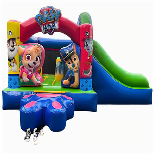 <span class=keywords><strong>Maison</strong></span> gonflable de rebond de dessin animé avec le château plein d'entrain commercial de toboggan d'enfants videur gonflable combiné pour le loyer d'événement de partie - Product Image 5