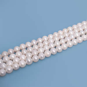 Perlas de agua dulce blancas naturales al por mayor de fábrica 10-<span class=keywords><strong>1mm</strong></span> AAAA forma de patata cuentas sueltas para la fabricación de joyas - Product Image 4