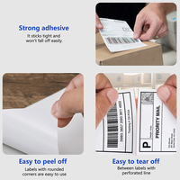 Etiquetas Térmicas Directas Verdes Personalizadas en Rollo, Etiqueta Autoadhesiva Perforada Preimpresa Personalizada para Etiqueta de Inspección con Certificación de Control de Calidad
