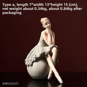 Estatua <span class=keywords><strong>de</strong></span> Bailarina <span class=keywords><strong>de</strong></span> Resina Moderna y Lujosa, Regalo para Niña, Modelo Creativo para Decoración <span class=keywords><strong>de</strong></span> Sala <span class=keywords><strong>de</strong></span> Estar, Mueble para Vino, Elegante Bailarina - Product Image 6