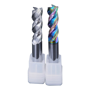 Fresa de ranura en U Bibo de 3 filos D1-4*50/d4*12*75, colorida, para metal y acero, para aluminio D1-4*50 Bibo de 3 filos D - Product Image 3