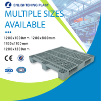 Palettes en plastique pour ciment en vrac 1100x1000mm, robustes, pour matériaux de construction