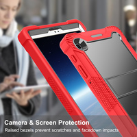Étui robuste antichoc en PC et silicone avec béquille pour tablette Samsung Galaxy Tab A7 Lite – Idéal pour l'école (vente en gros)