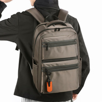 Bolsa de Viaje para Computadora de 16 Pulgadas, Gran Capacidad, Unisex, para Negocios y Desplazamientos, con Cierre, Resistente al Desgaste, Impermeable, de Tela Oxford de Poliéster