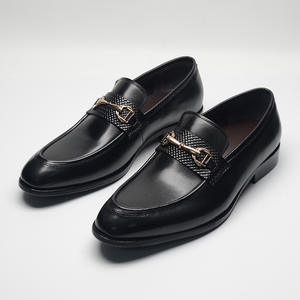 Mocassins simples et à la mode en cuir véritable faits à la main pour banquet formel décontracté confortable et pratique - Product Image 6