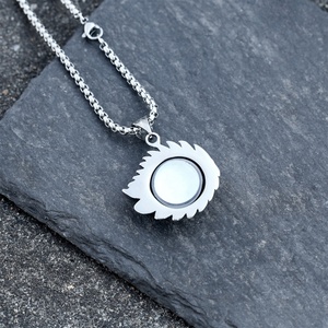 จี้สแตนเลส 316 สไตล์โกธิค เครื่องประดับฮิปฮอป สร้อยคอ จี้ห้อยคอ เครื่องประดับผู้ชาย - Product Image 4