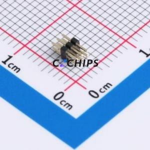 HX PZ1.0-2x3P ZZ Pin Header Through hole Component (THT),P=1mm Connector 2x3P 1mm 1mm Pin Header - Product Image 1