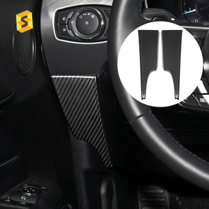 Shasha sợi carbon nhà sản xuất bán buôn Bảng điều khiển trái phải tự động phần nội thất xe nội thất Trim cho Mustang 2015 2022 - Product Image 1