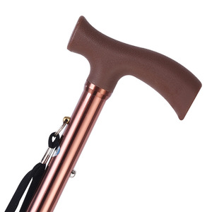 Bâton de marche télescopique en alliage d'aluminium réglable pour personnes âgées, aide à la réadaptation à domicile - Product Image 1